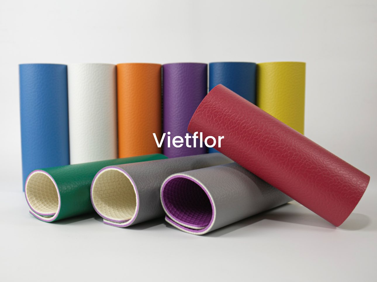 thảm vinyl thể thao vietflor bảng màu